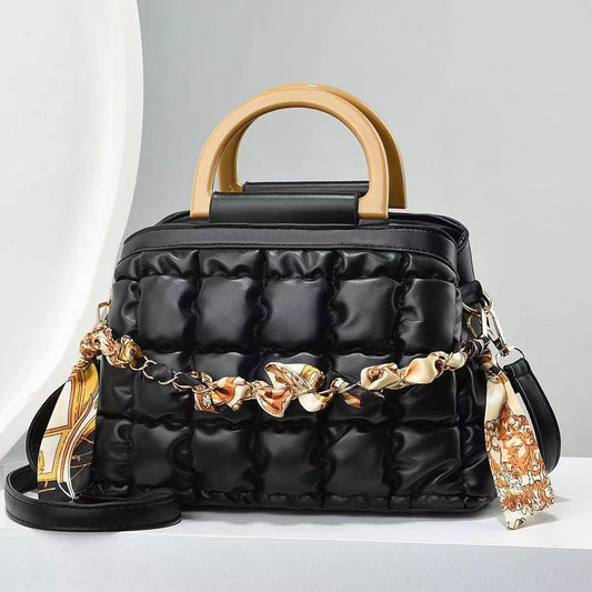 Sac messager à bandoulière grande capacité, haut de gamme et tendance