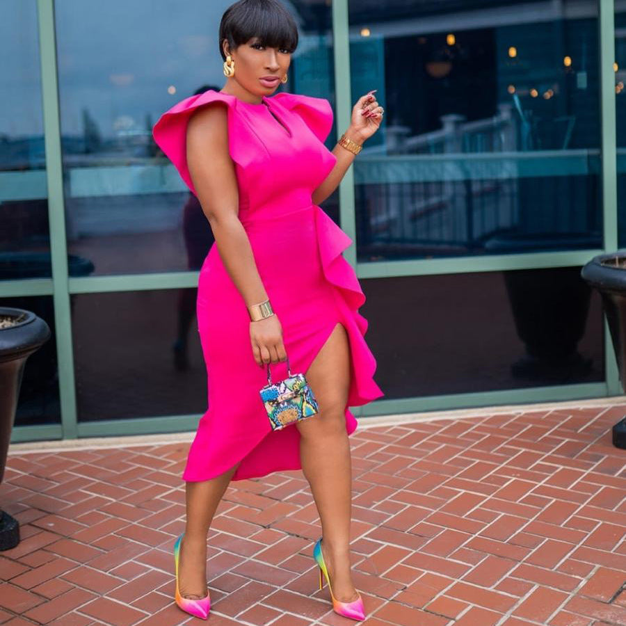 Robe de banquet  grande taille