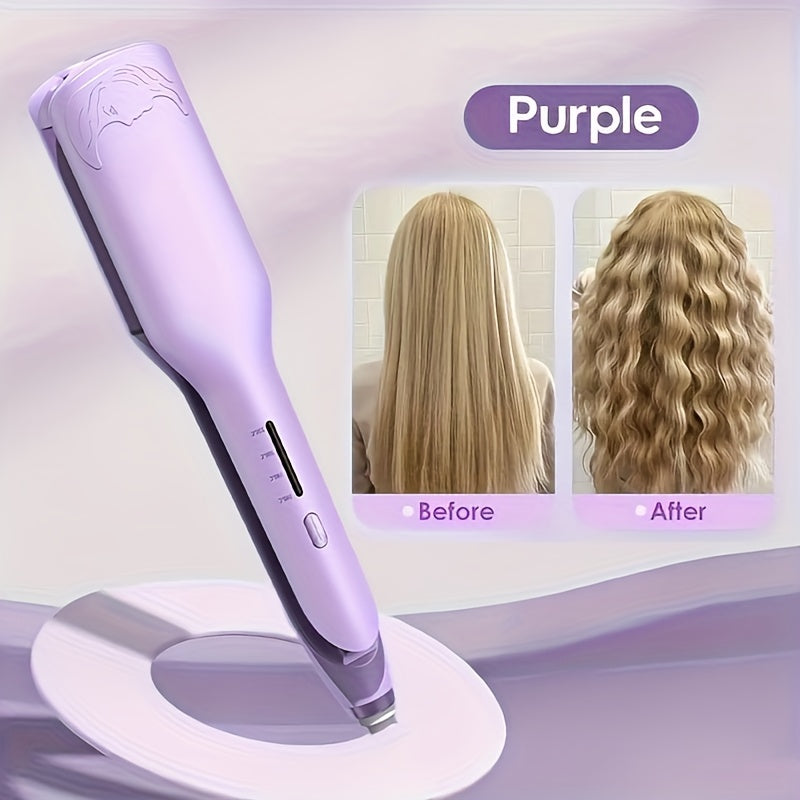 Fer à friser et à onduler, fer à friser avec embouts gaufrés