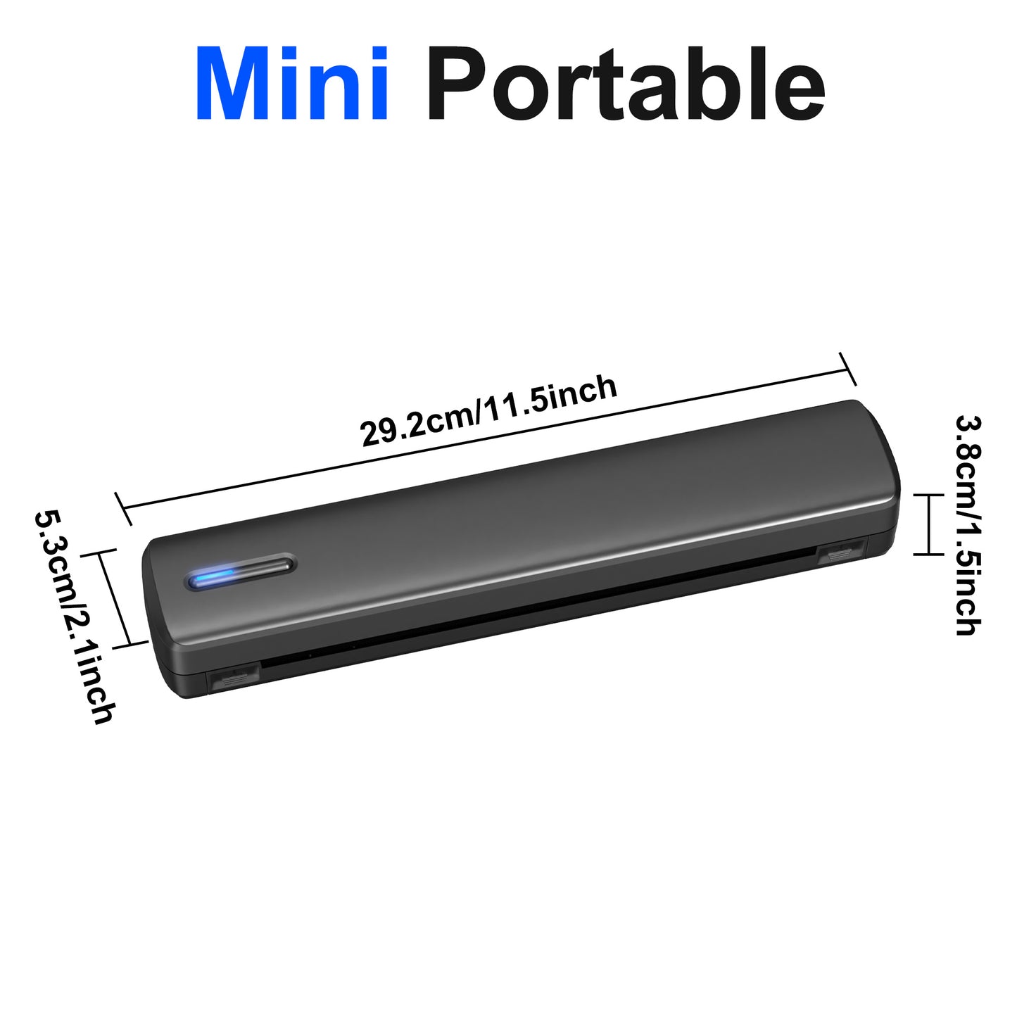 Imprimante thermique portable D810 - Connectivité sans fil et impression USB
