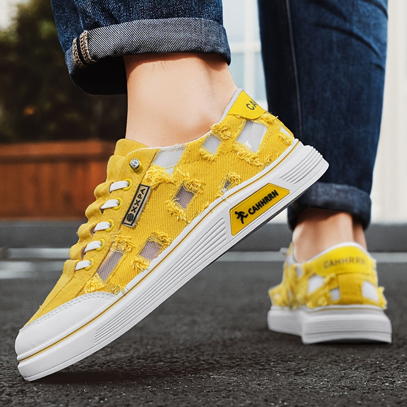 Baskets en toile respirante pour homme