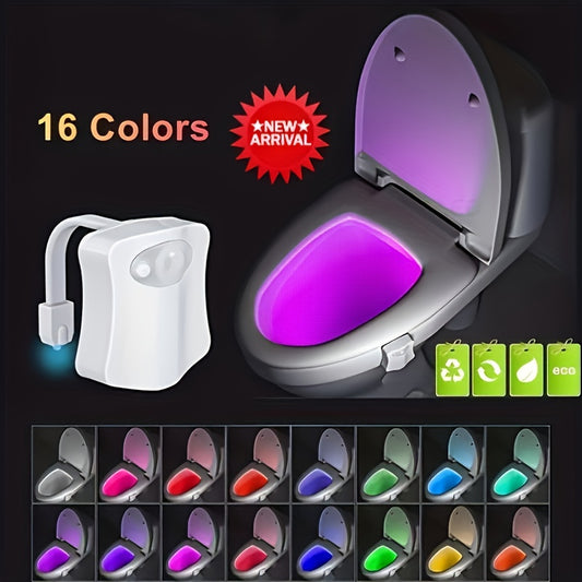 Lampe de toilette à détecteur de mouvement à LED 16 couleurs - Topdecheztop.fr