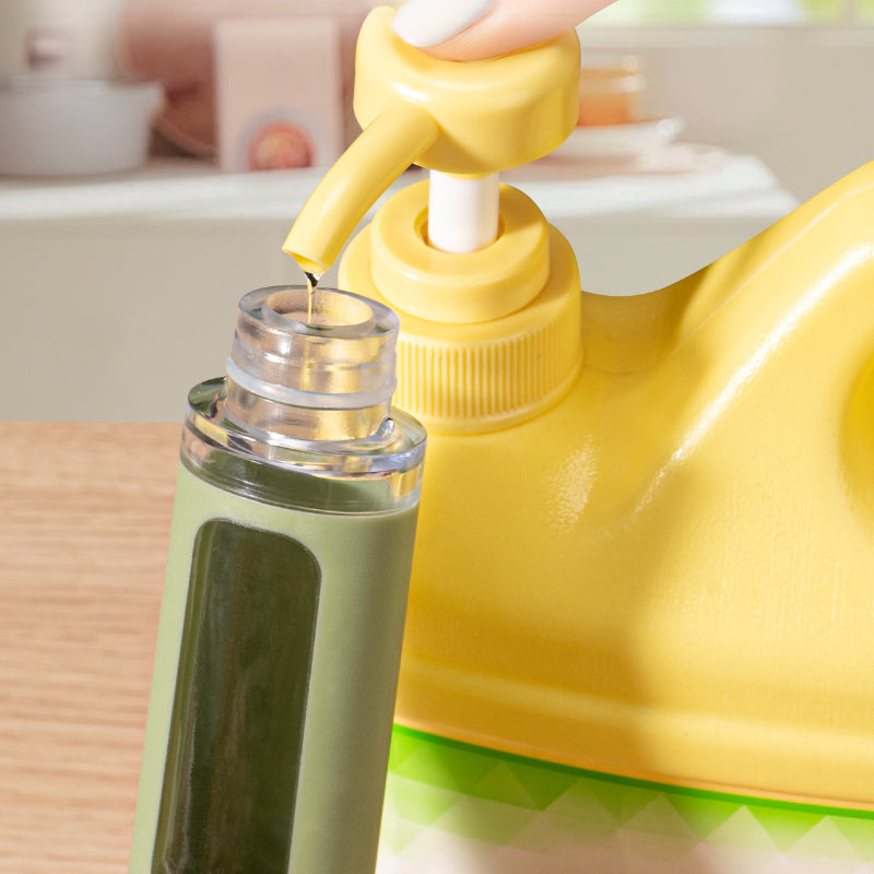 Brosse à vaisselle ergonomique dotée d'un distributeur de savon intégré pour un nettoyage sans effort