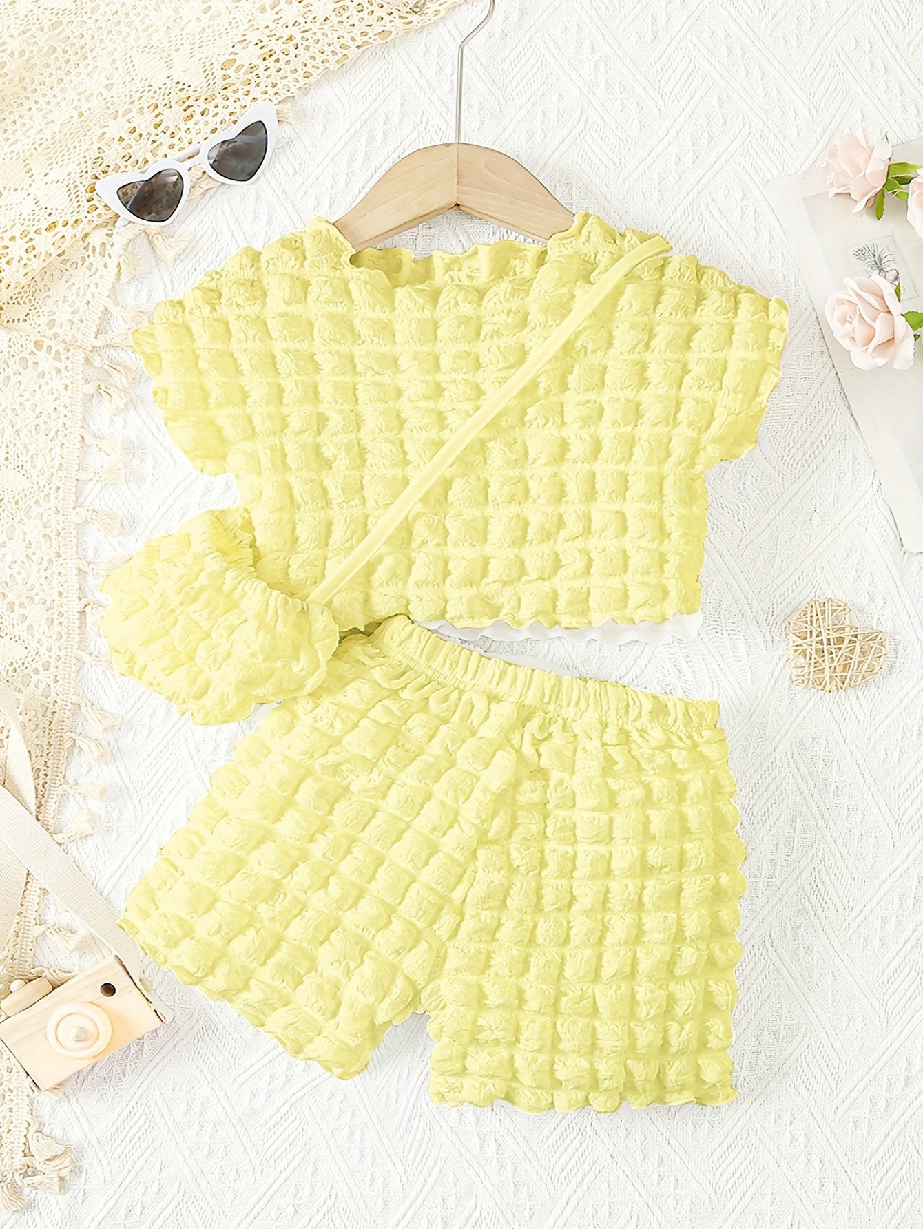 Ensemble trois pièces pour filles - Topdecheztop.fr