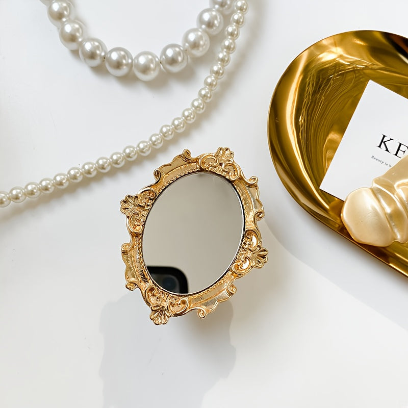 Support de téléphone pliable et élégant en ABS avec miroir