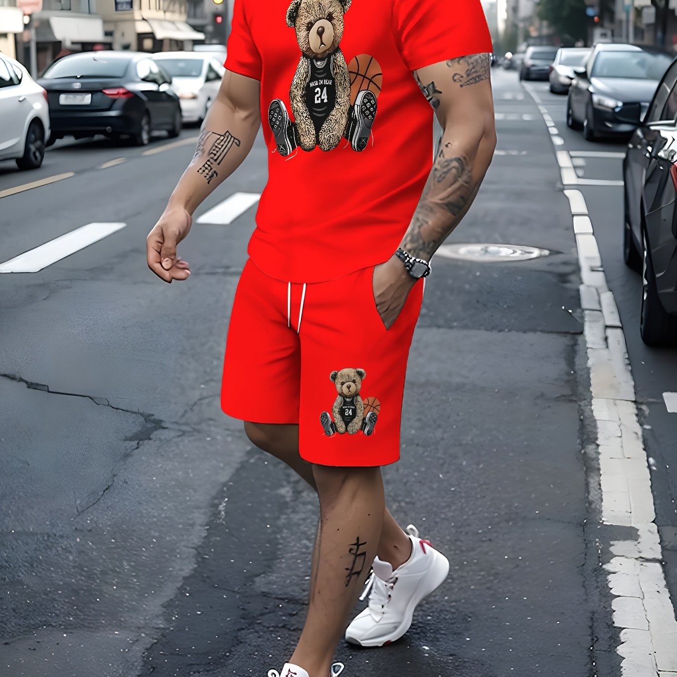 Ensemble décontracté fantaisie pour homme