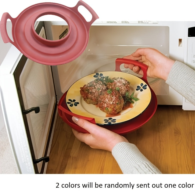 1 porte-bols isotherme pour micro-ondes avec poignées - Support robuste