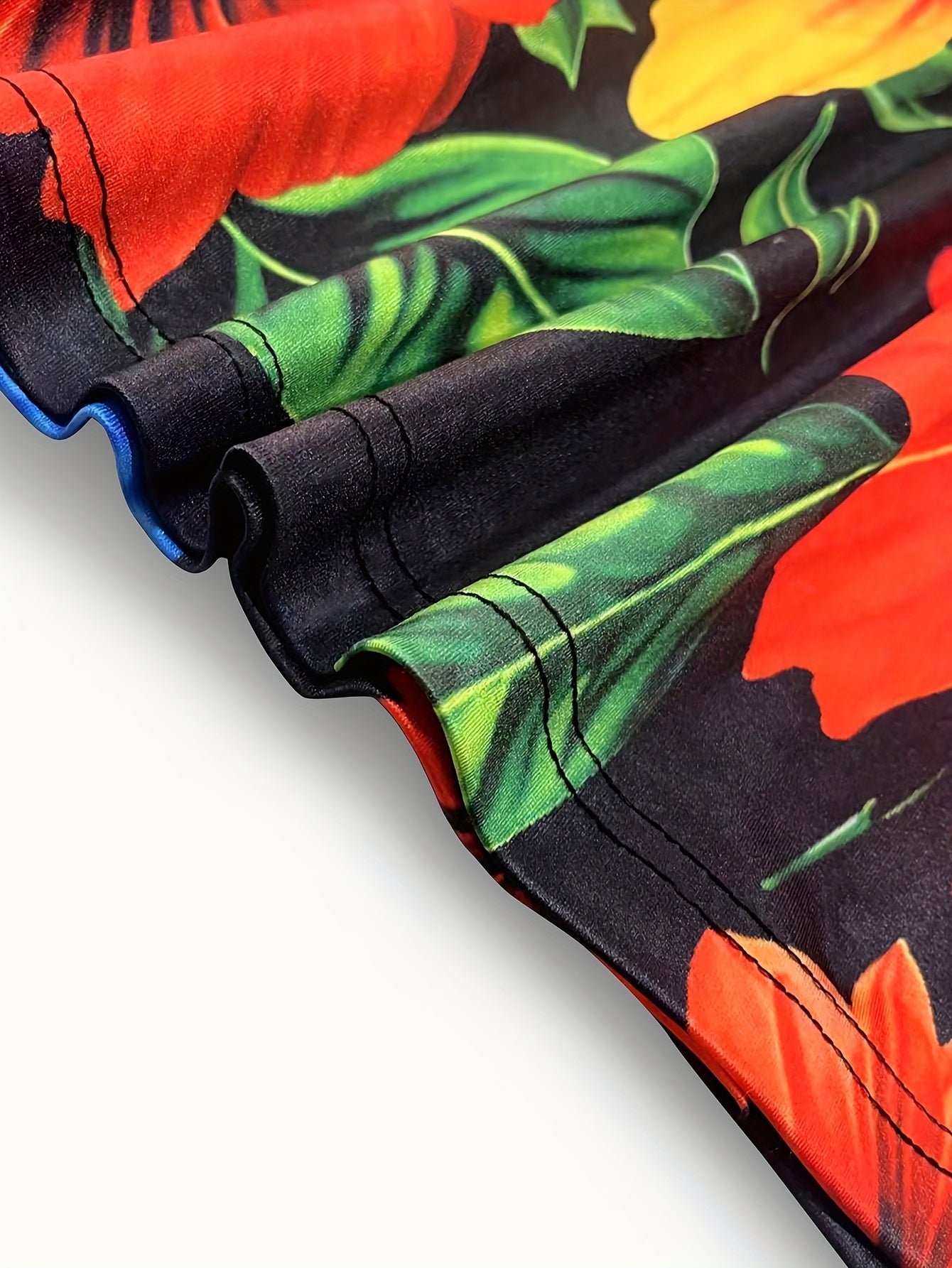 Robe élégante à bretelles spaghetti et imprimé floral