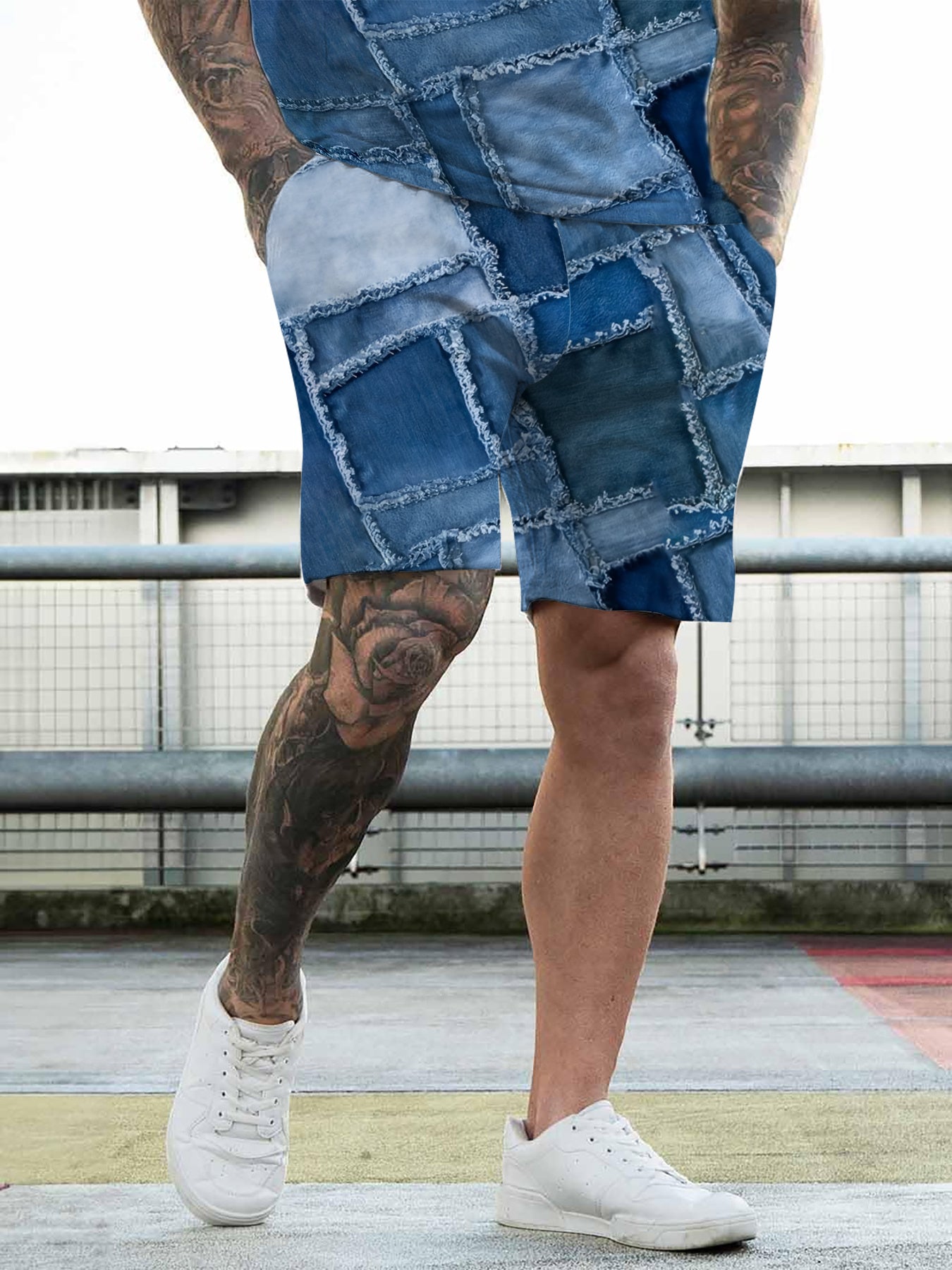 Ensemble homme à manches courtes