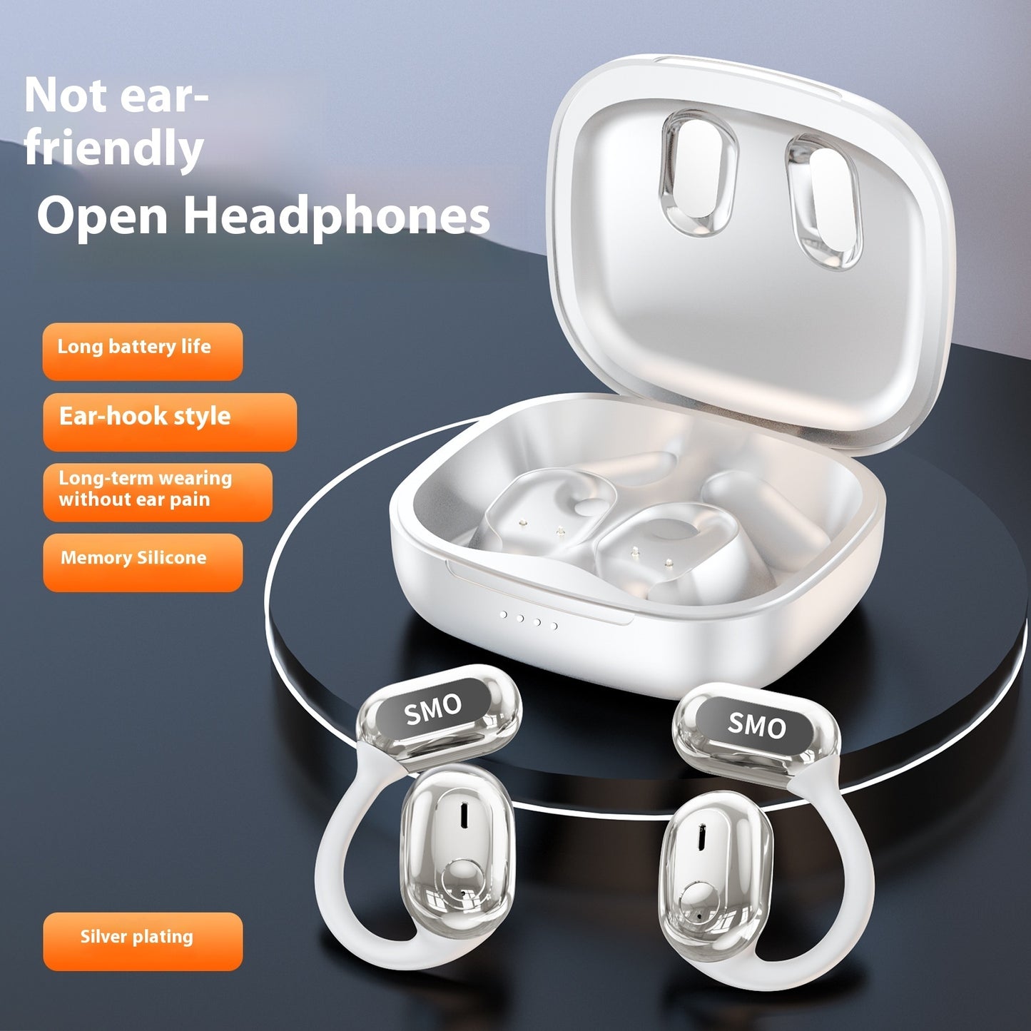 Écouteurs Bluetooth intra-auriculaires, batterie longue durée, réduction du bruit