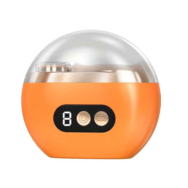 Coupe-ongles électrique intelligent 2 en 1, outil de manucure et de polissage