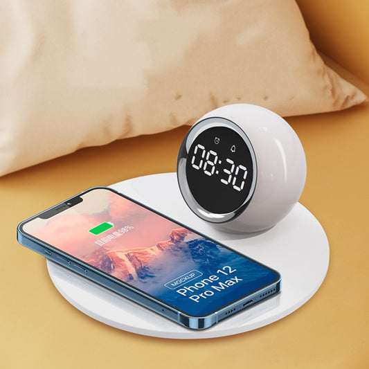 Nouveau réveil créatif avec chargement sans fil - Topdecheztop.fr