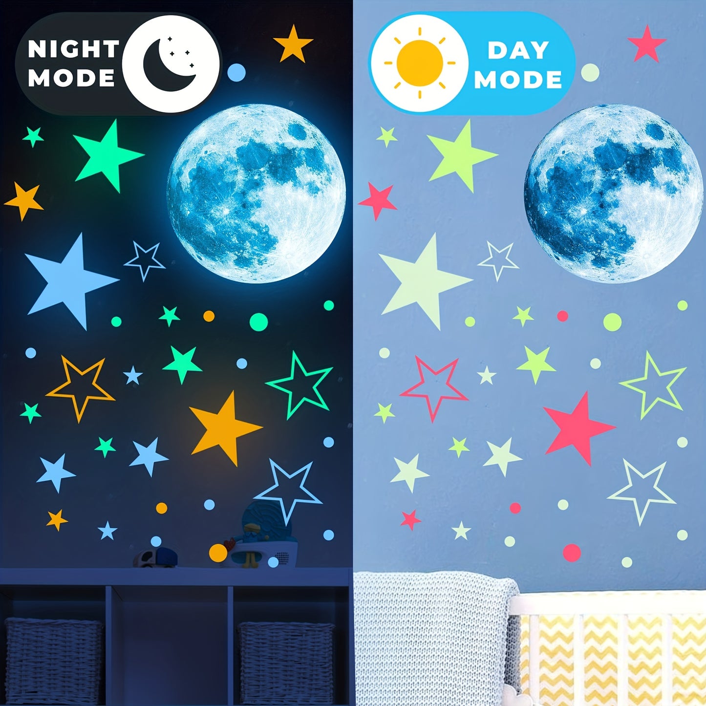 1208 étoiles lumineuses