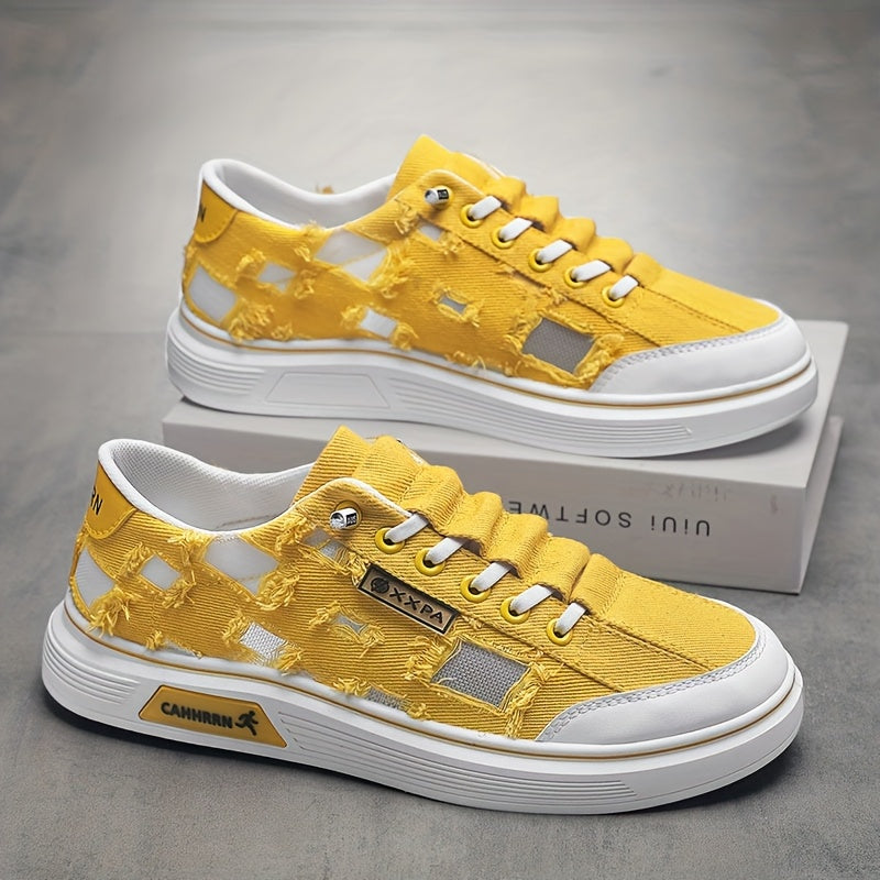 Baskets en toile respirante pour homme