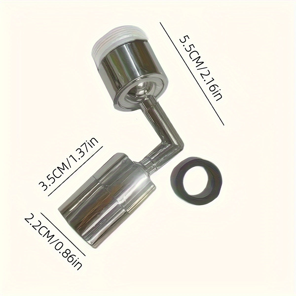 Accessoire de Robinet  rotatif à 720°, 1 pièce - Topdecheztop.fr