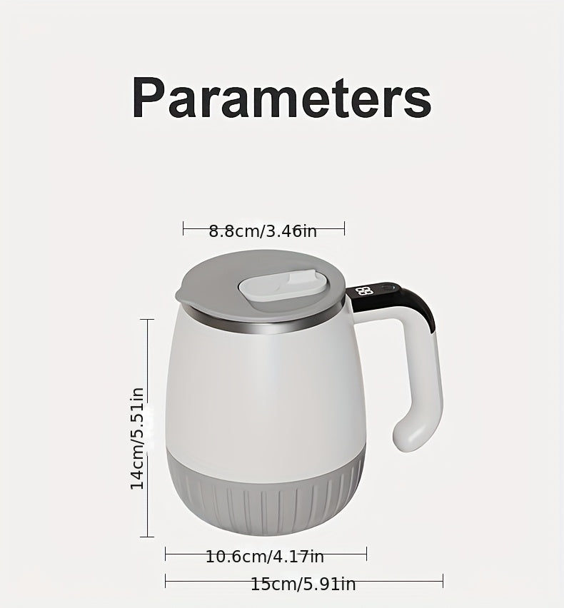 Tasse à mélanger entièrement automatique avec mesure intelligente de la température, en acier inoxydable 316
