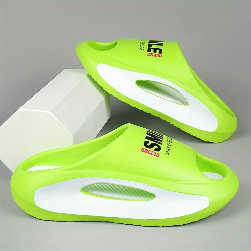 Pantoufles  à bout ouvert, respirantes et tendance