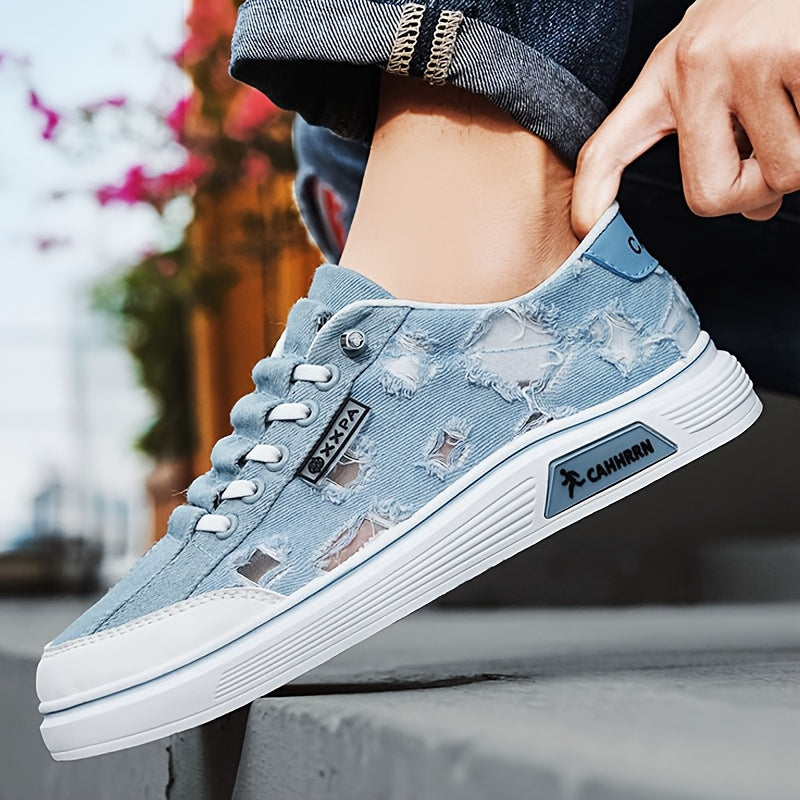 Baskets en toile respirante pour homme