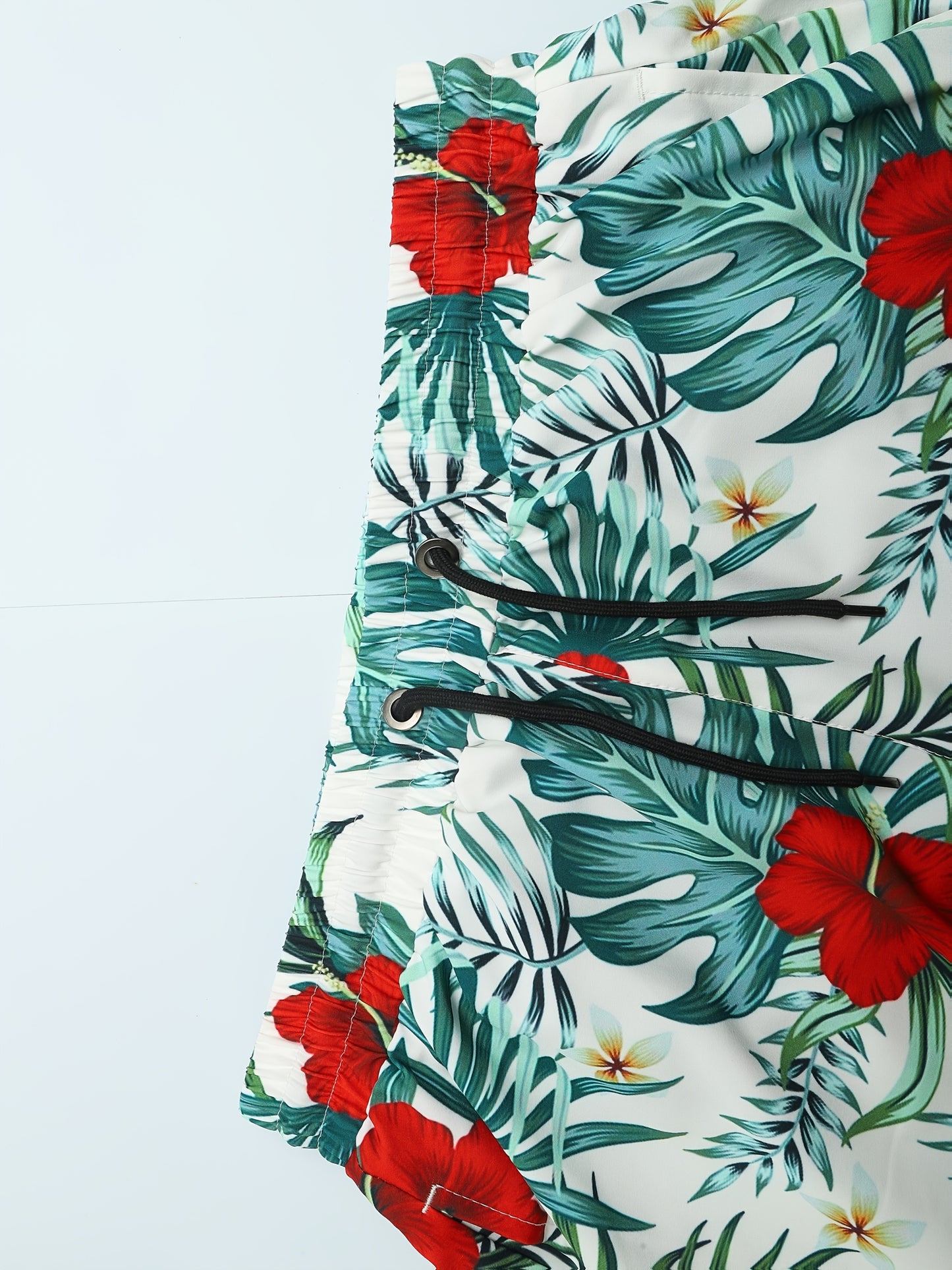 Short de bain élastique d'extérieur avec doublure en maille pour le surf, la plage