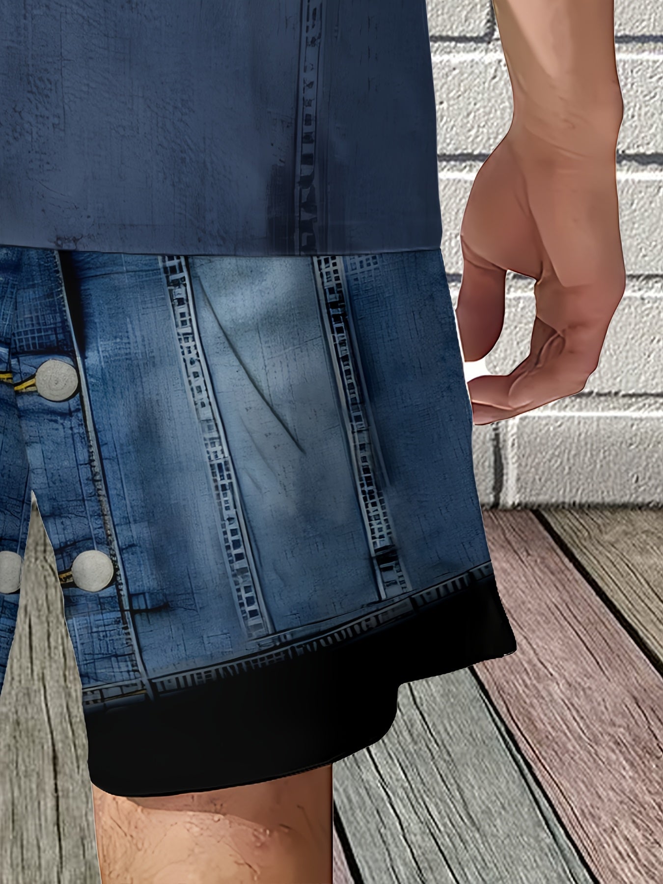 Ensemble deux pièces pour homme :&nbsp; imprimé