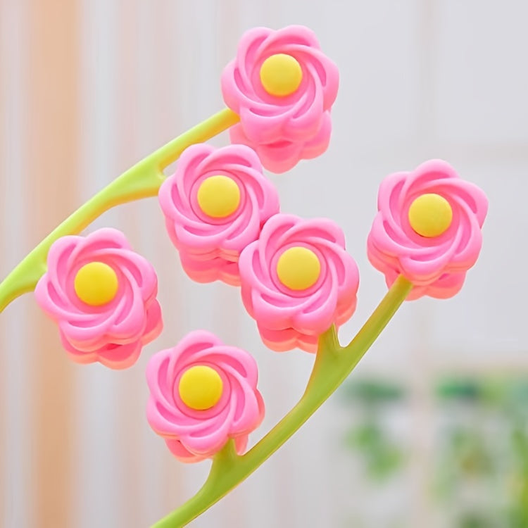 Appareil de massage facial, rouleau de massage en forme de fleur pour un visage raffermissant et tonifiant, outil de beauté