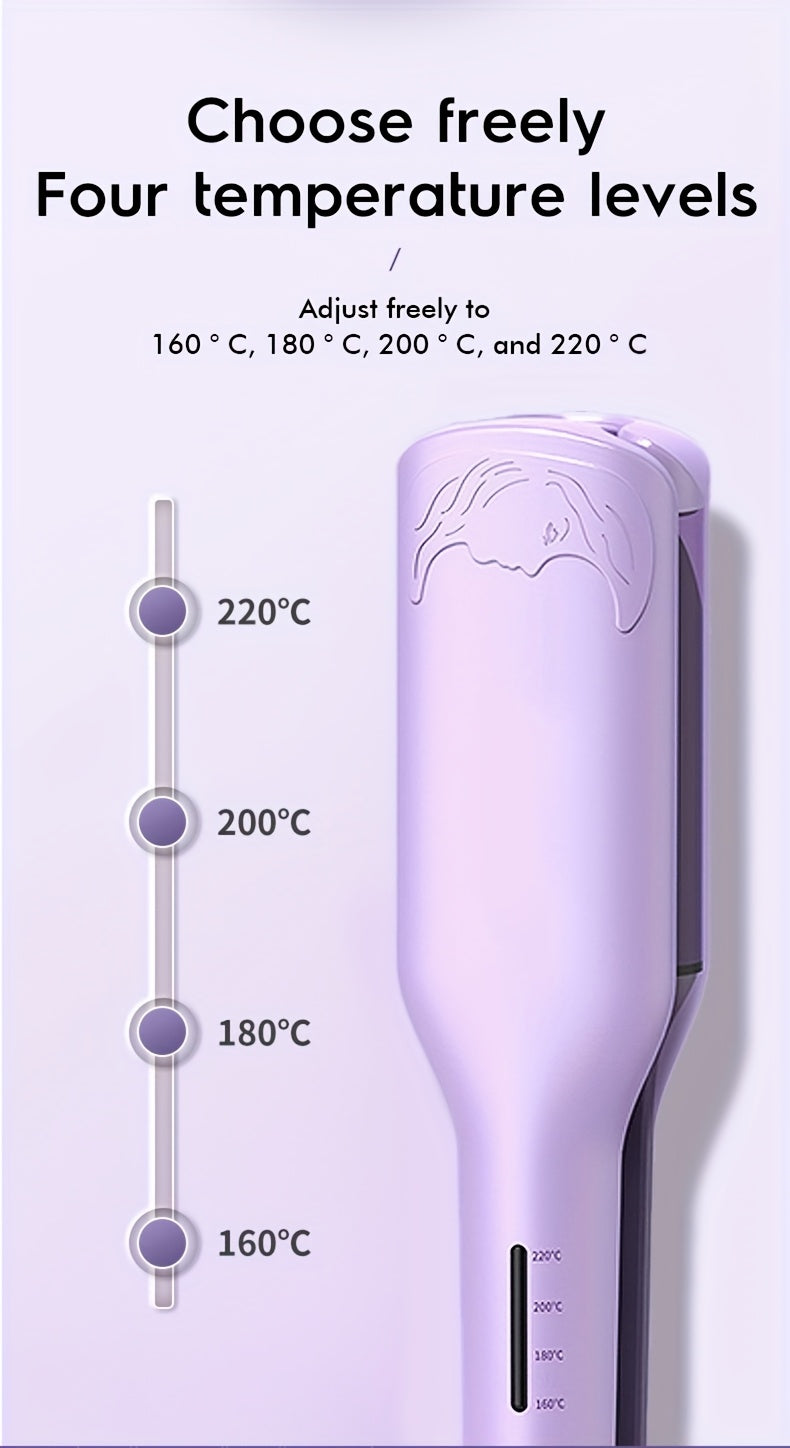 Fer à friser et à onduler, fer à friser avec embouts gaufrés