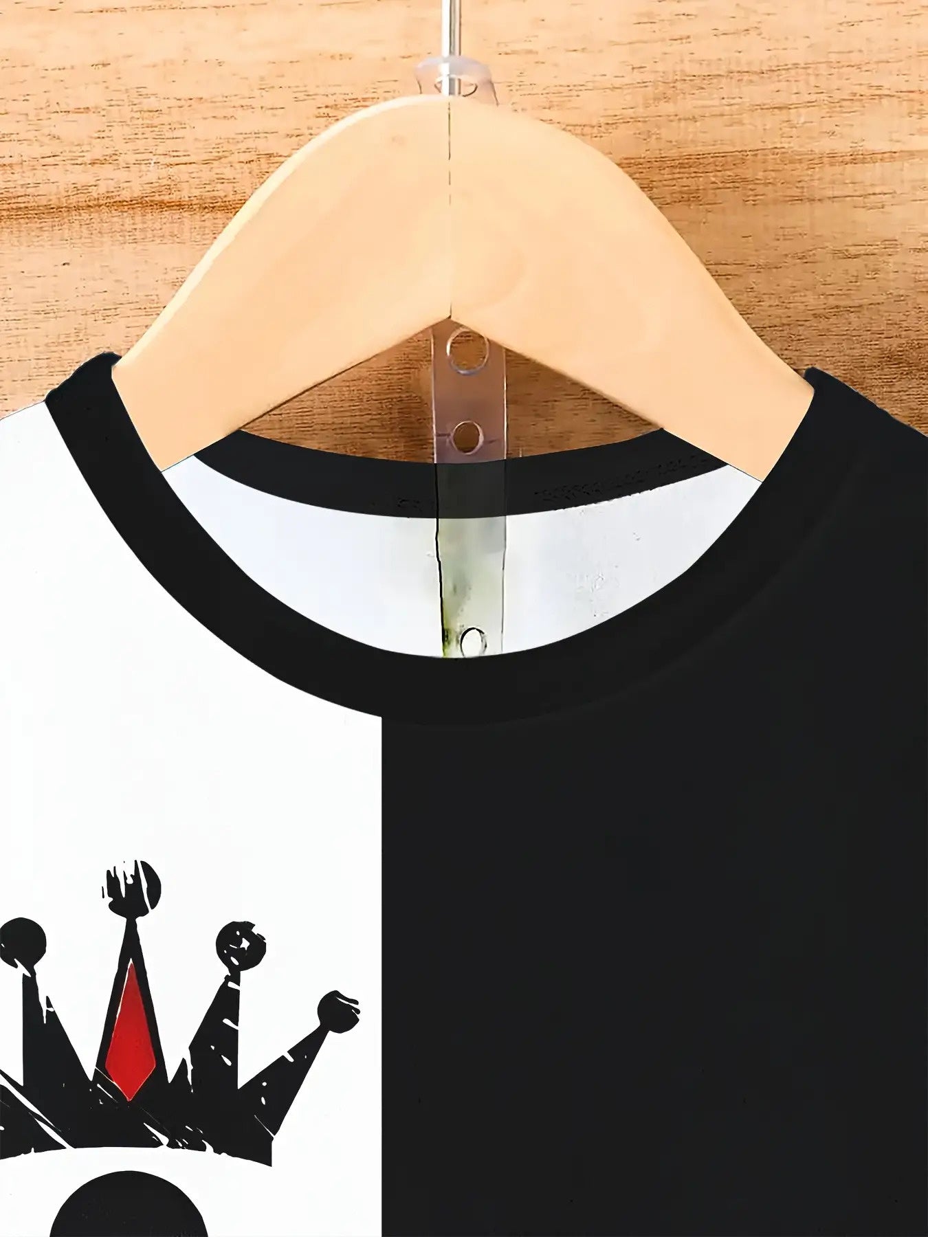 T-shirt homme imprimé 3D numérique « Roi des cartes à jouer »