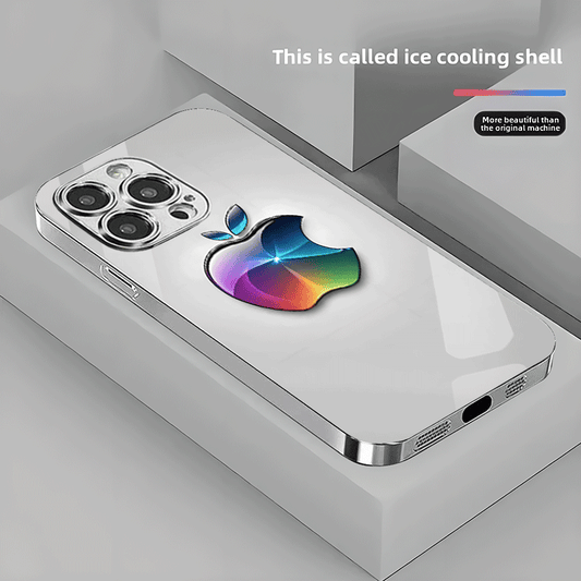 Coque de protection d'été en verre trempé ultra-transparente , IPHONE