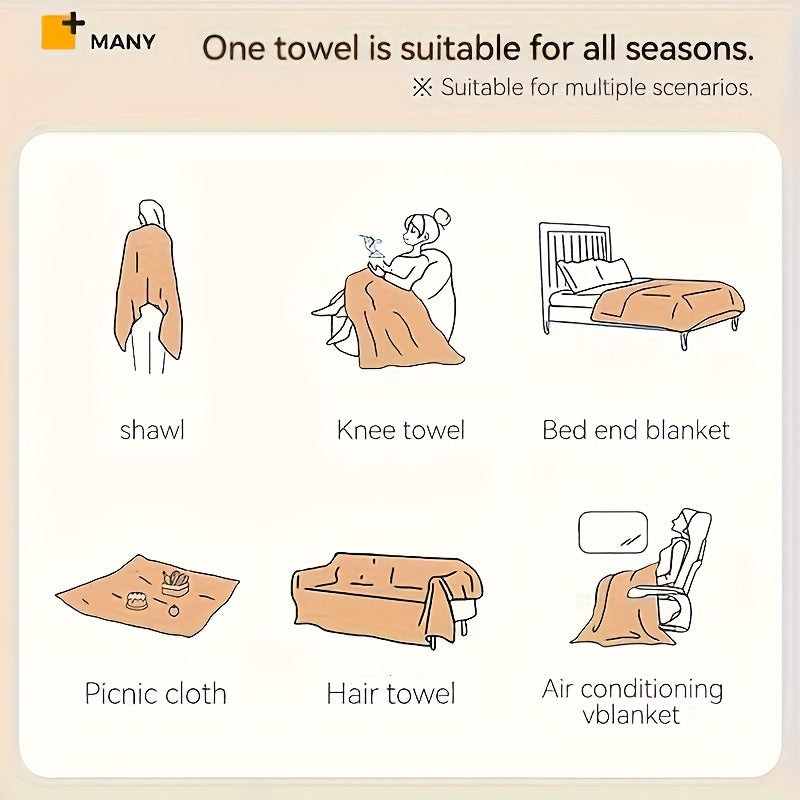 1 protège-canapé style bohème, couverture confortable vintage