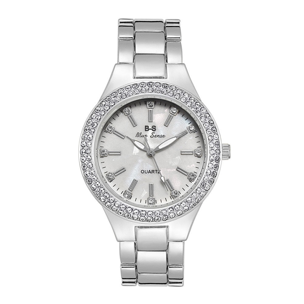 Montre,Bracelet en diamant pour femme, ensemble deux pièces