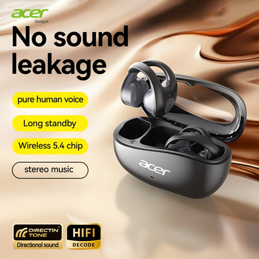 Casque sans fil ouvert Acer Ohr555, écouteurs à clip pour les oreilles