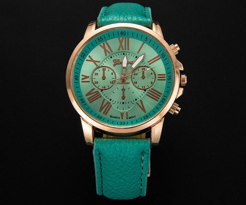 Montre pour hommes et femmes VERT