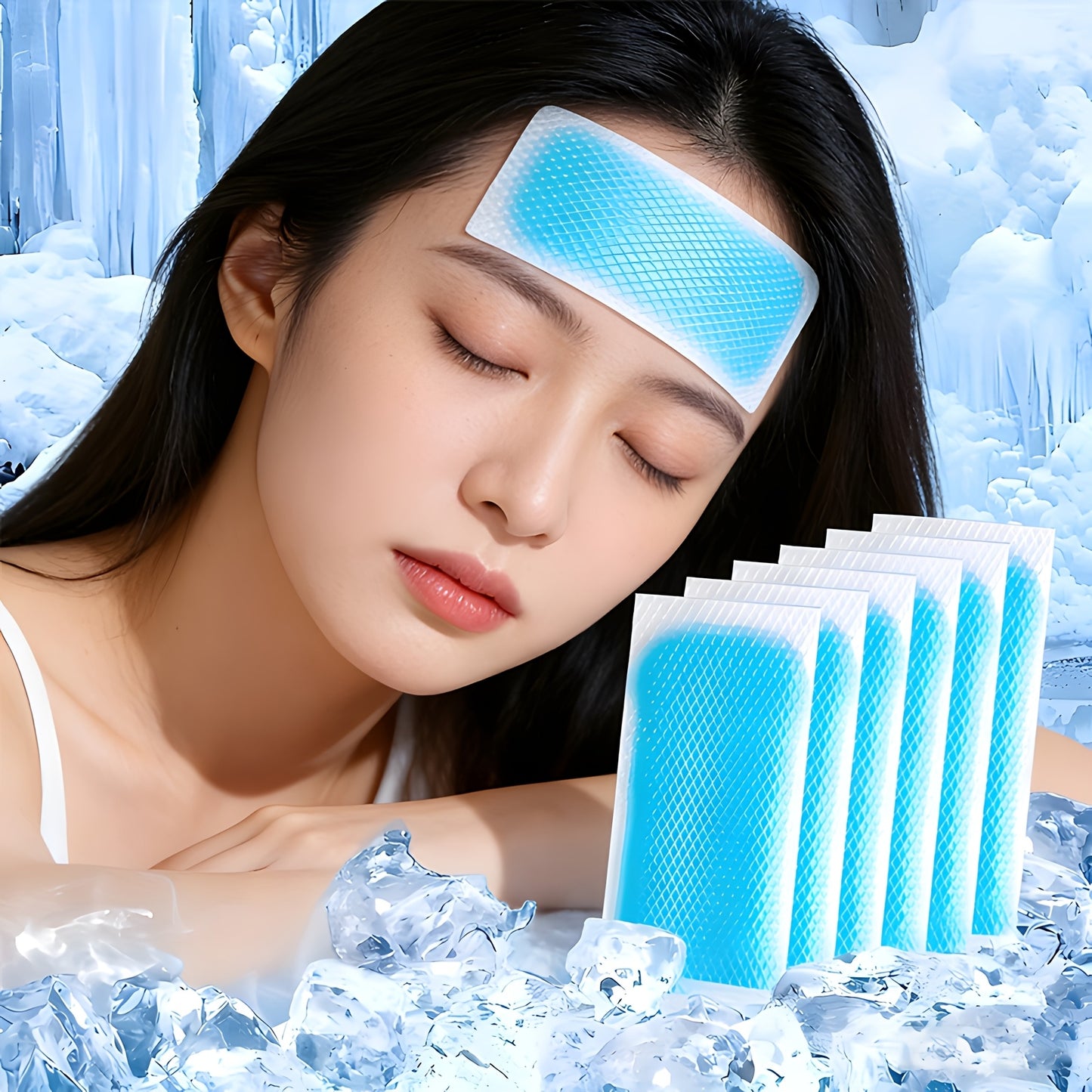 Poche de glace Quick-Cool en gel | Portable, jetable