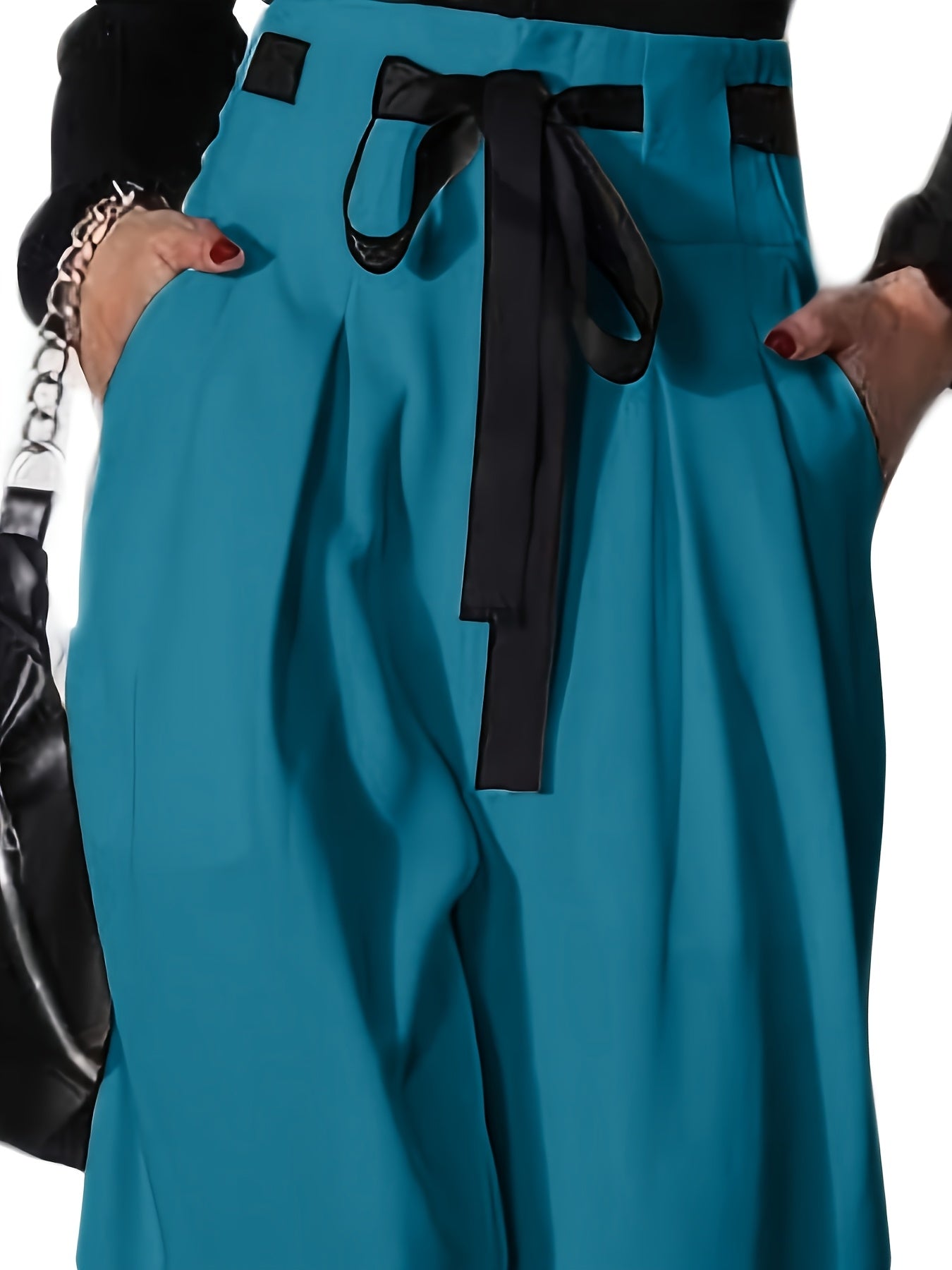 Pantalon large élégant et tendance