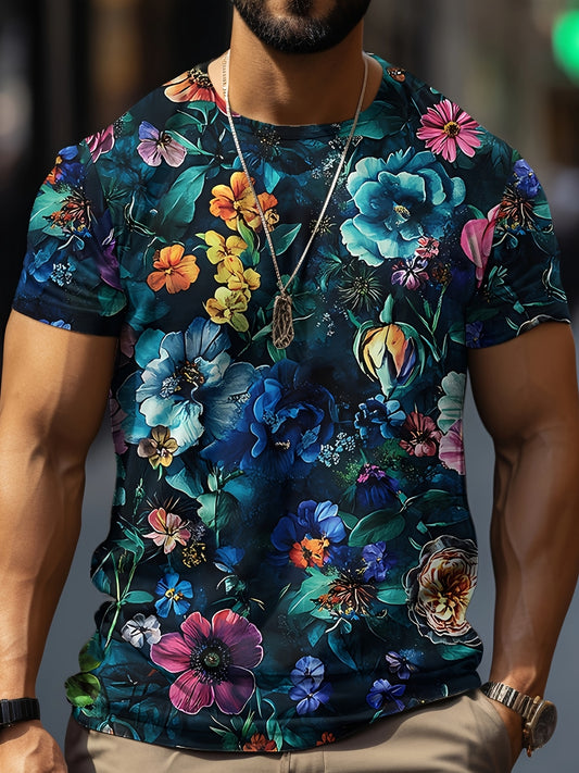 T-shirt d'été à manches courtes pour homme