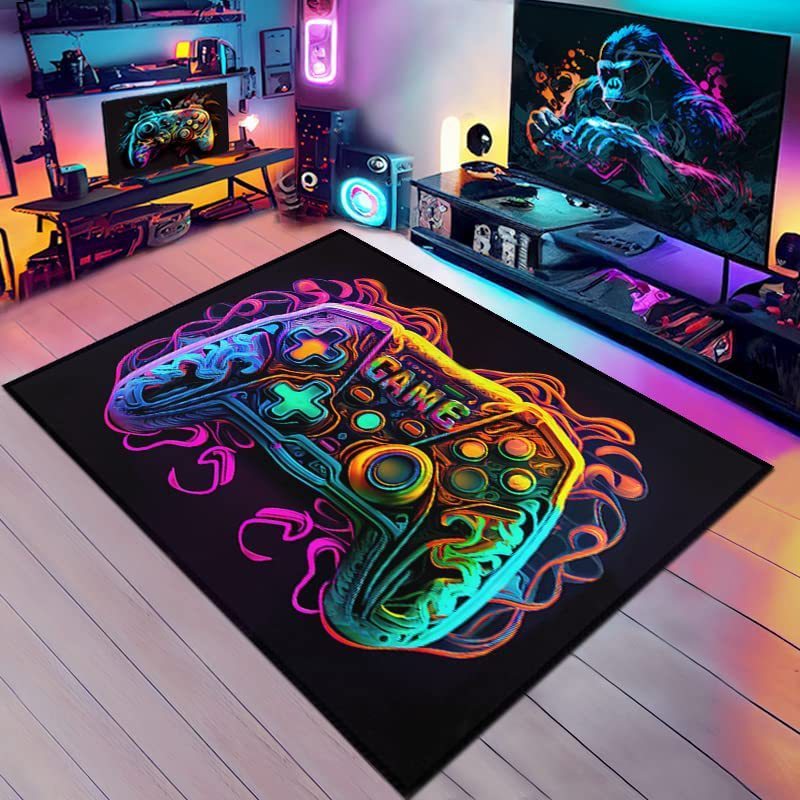 Tapis de jeu e-sport pour chambre de garçon