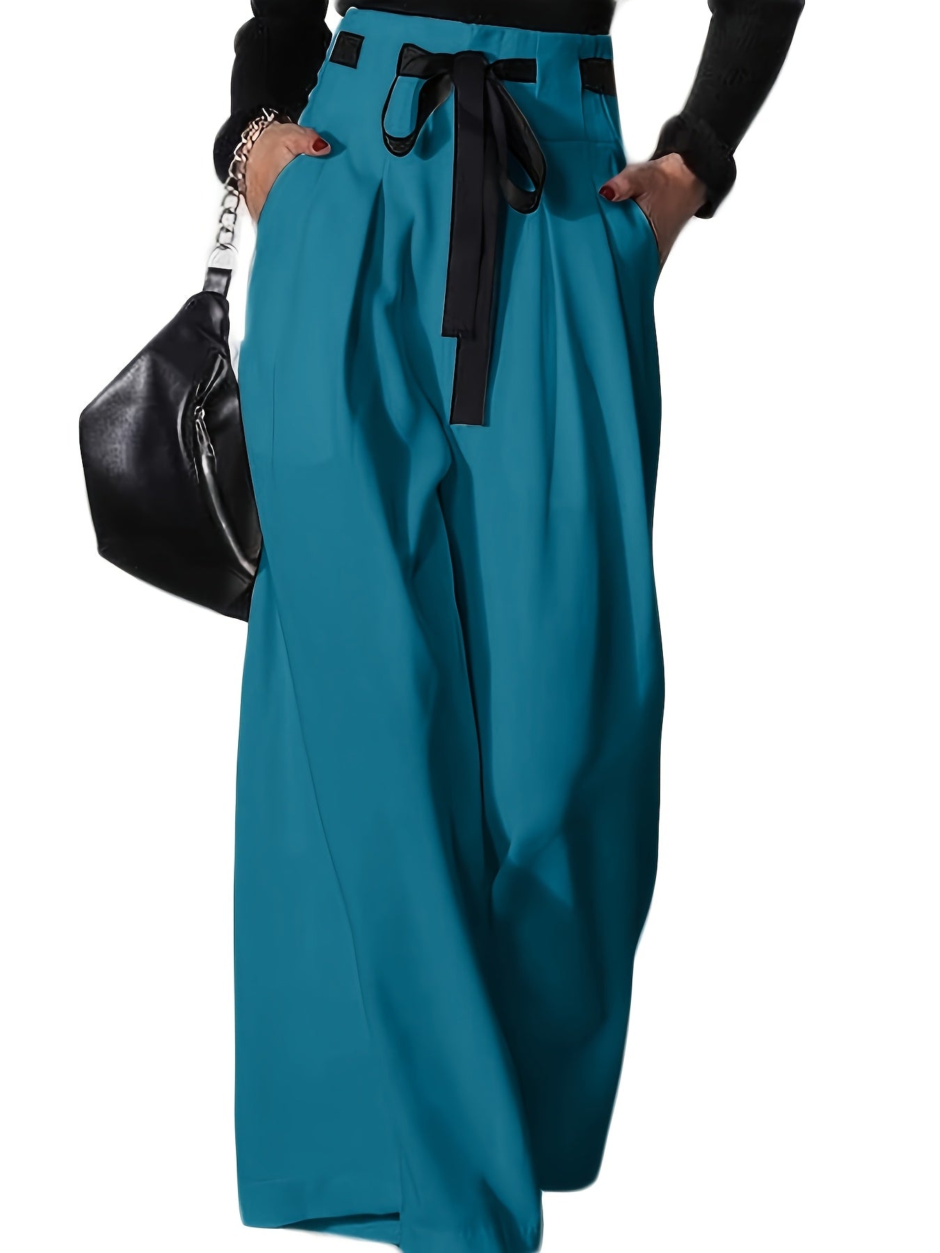 Pantalon large élégant et tendance