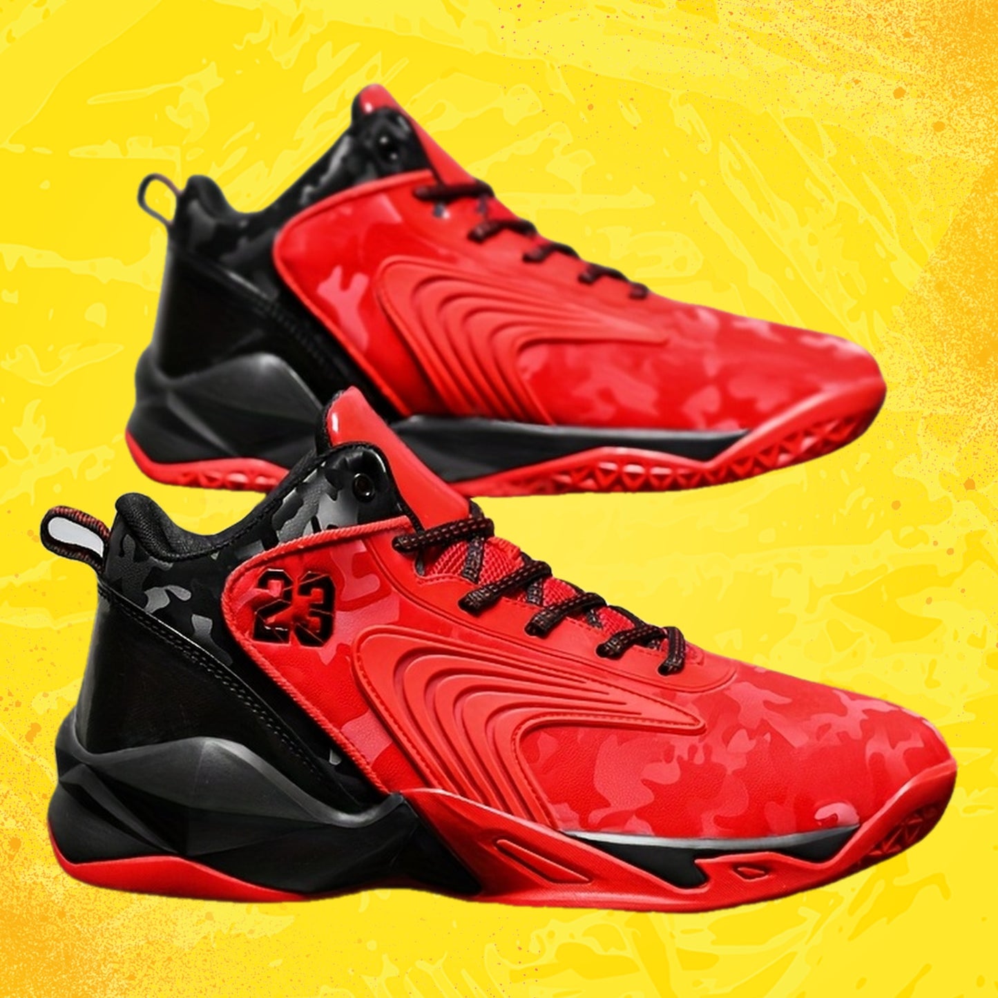 Baskets montantes de basket-ball pour homme