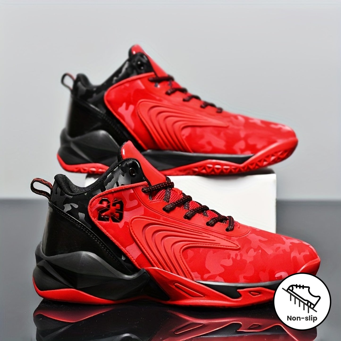 Baskets montantes de basket-ball pour homme