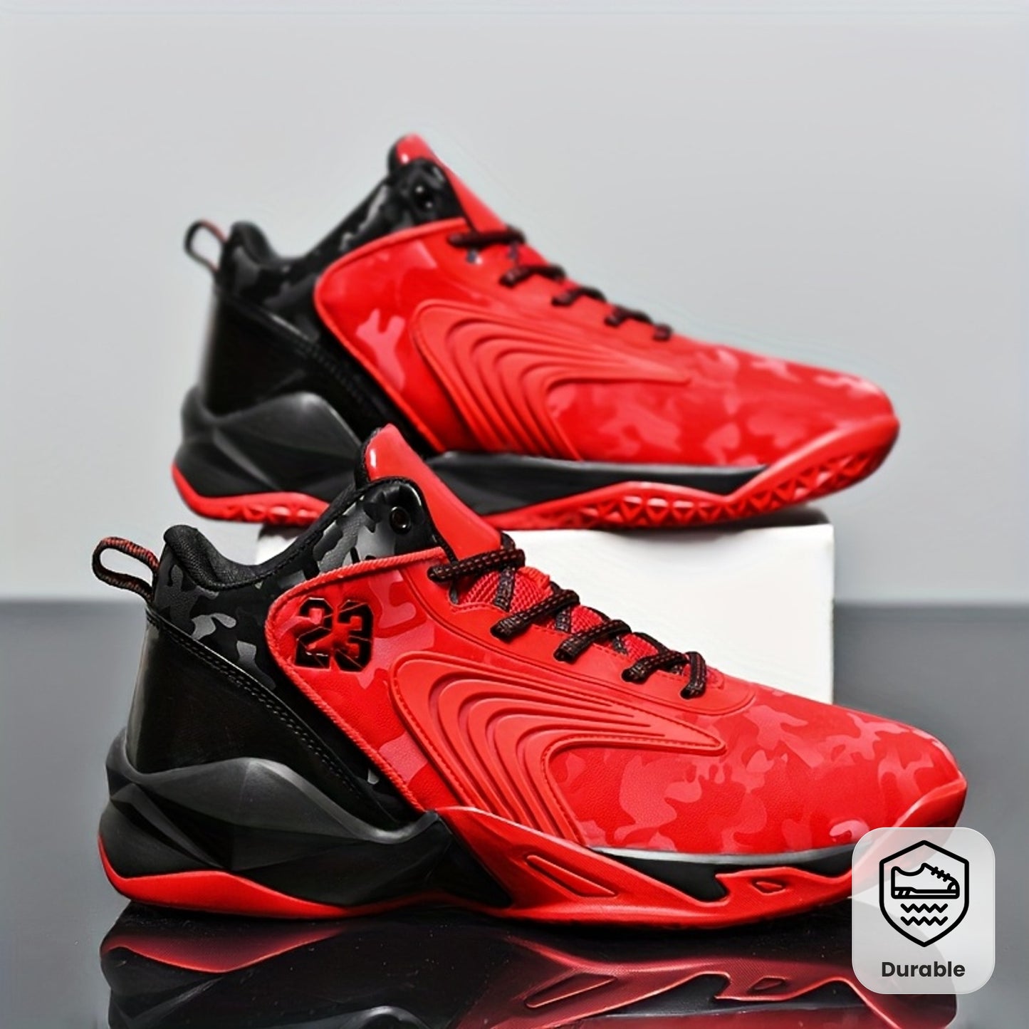 Baskets montantes de basket-ball pour homme