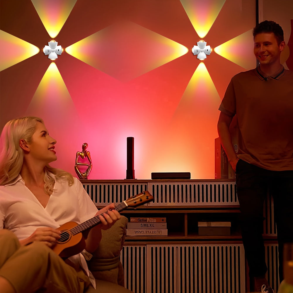 Veilleuses LED intelligentes à détecteur de mouvement USB