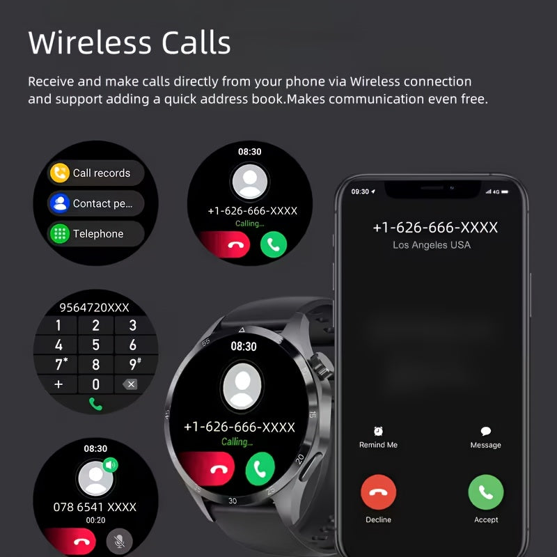 La toute dernière montre connectée est dotée d'un écran de 1,5 pouce