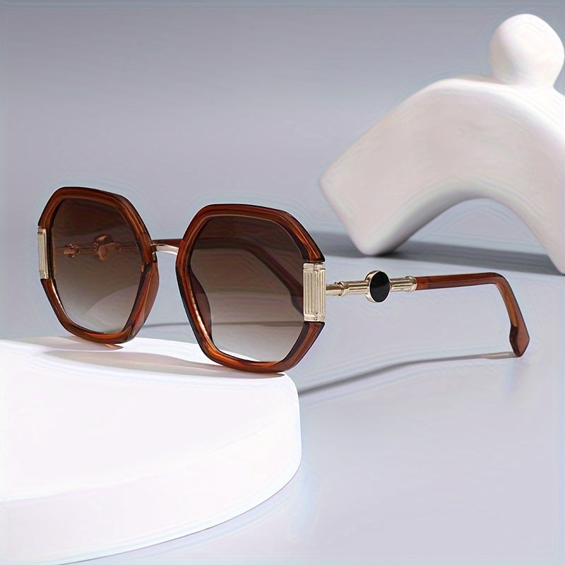 Lunettes de soleil rétro polygonales - Topdecheztop.fr