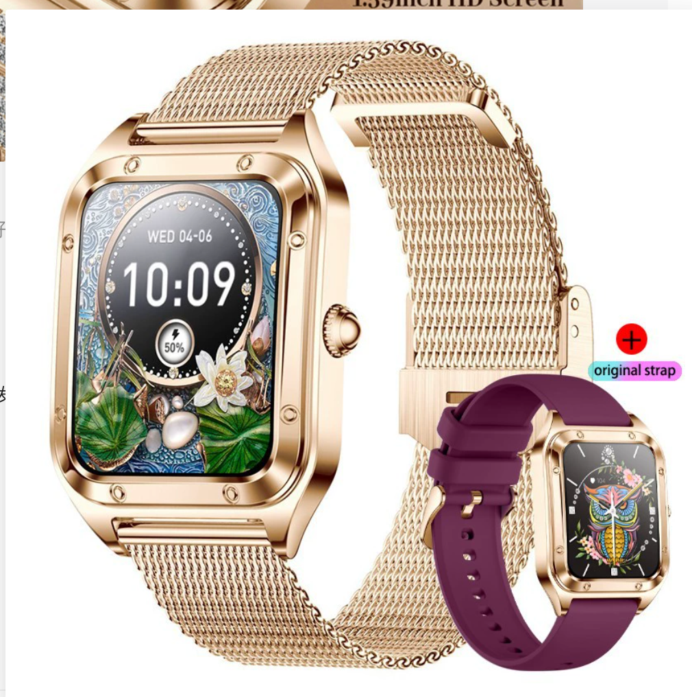 Montre connectée à écran tactile haute définition