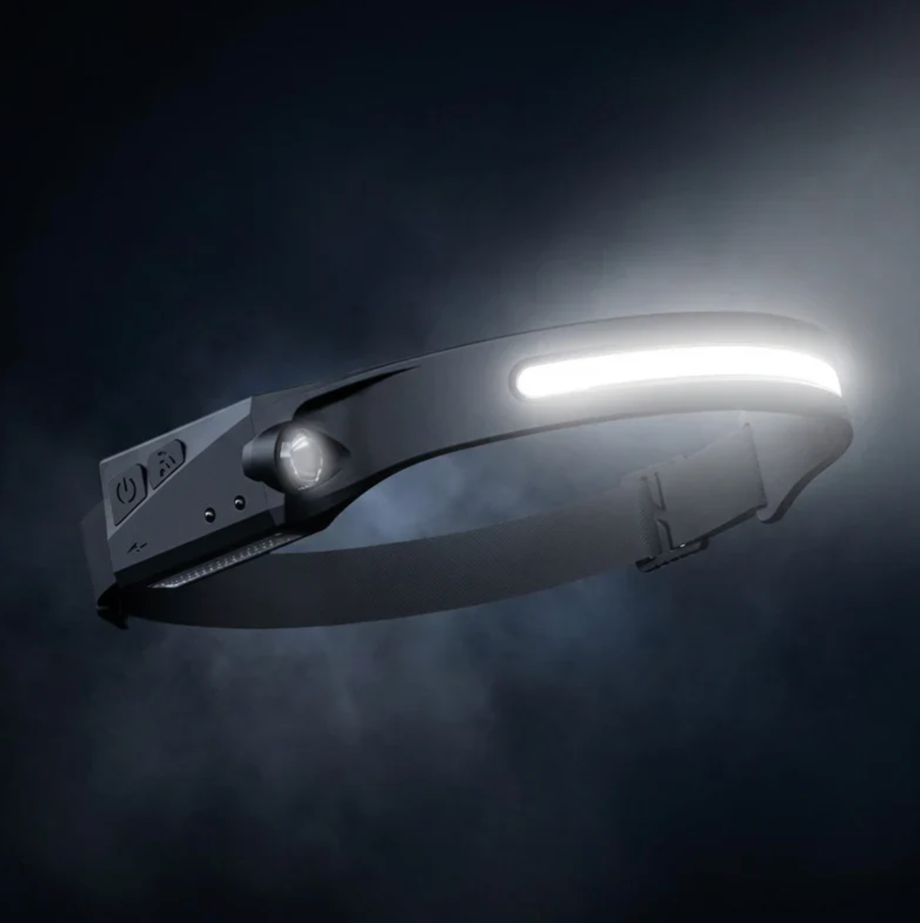 Lampe Frontale LED Rechargeable - 350 Lumens, IP67, 1200mAh, 5 Modes, 4 Coloris