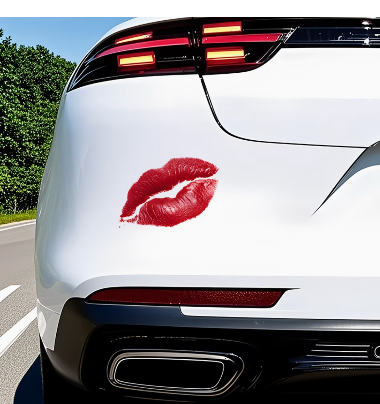 Autocollants à motif de voiture