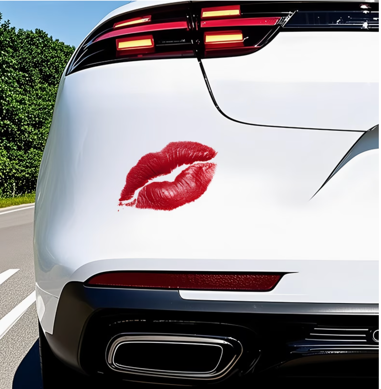 Autocollants à motif de voiture