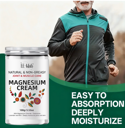Creme Massage Magnesium Articulations & Muscles - Camomille, Karite & Lavande, Hydratation 72h, 100g