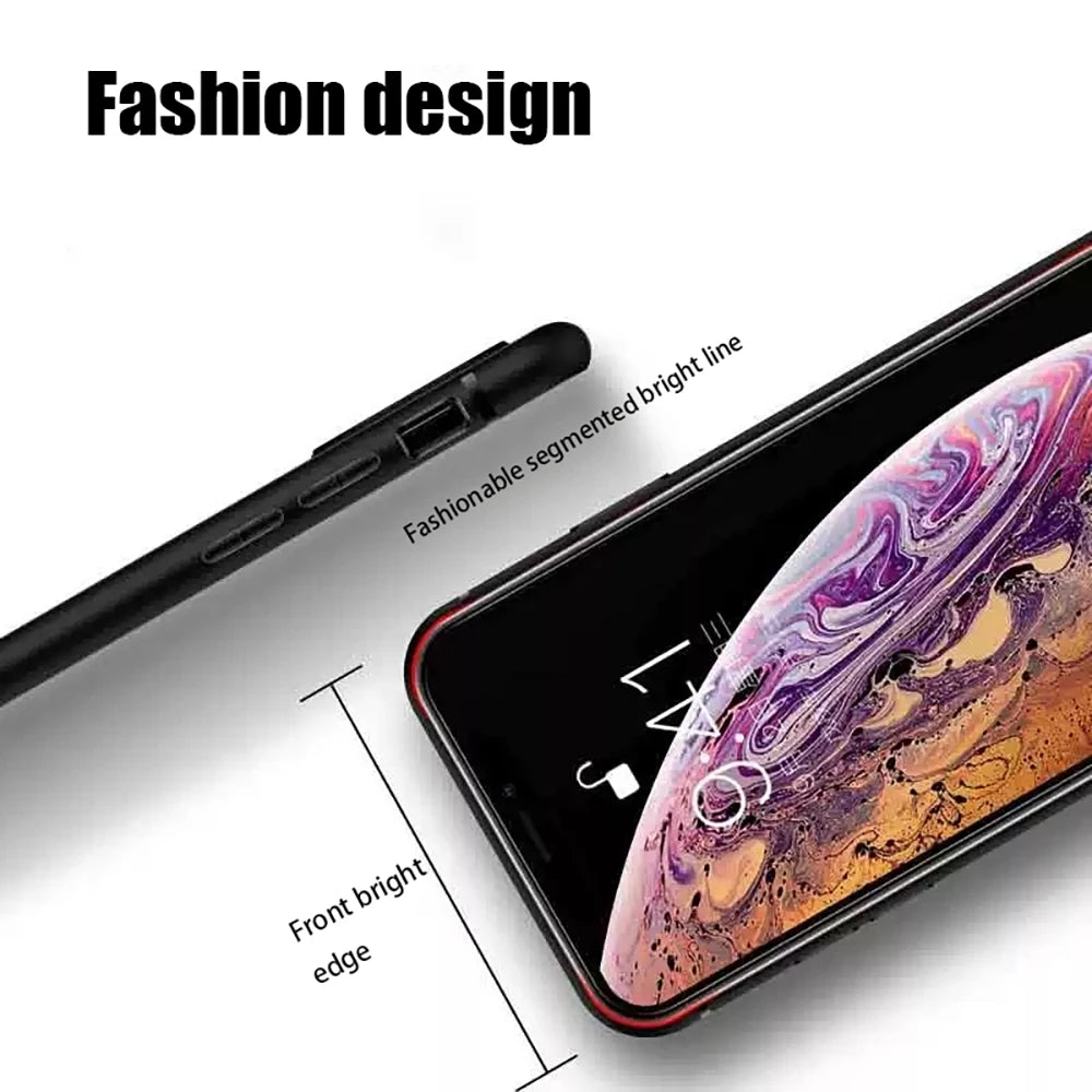 Coque de téléphone B-Bull rouge Starry Sky Fashion pour iPhone