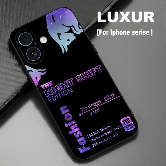 Coque de téléphone B-Bull rouge Starry Sky Fashion pour iPhone
